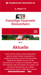 Mobile Screenshot of feuerwehr-kleinostheim.de